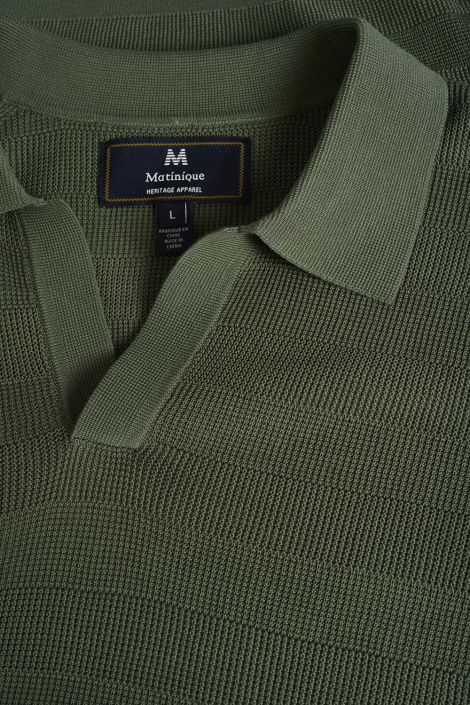 Matinique groene heren polo