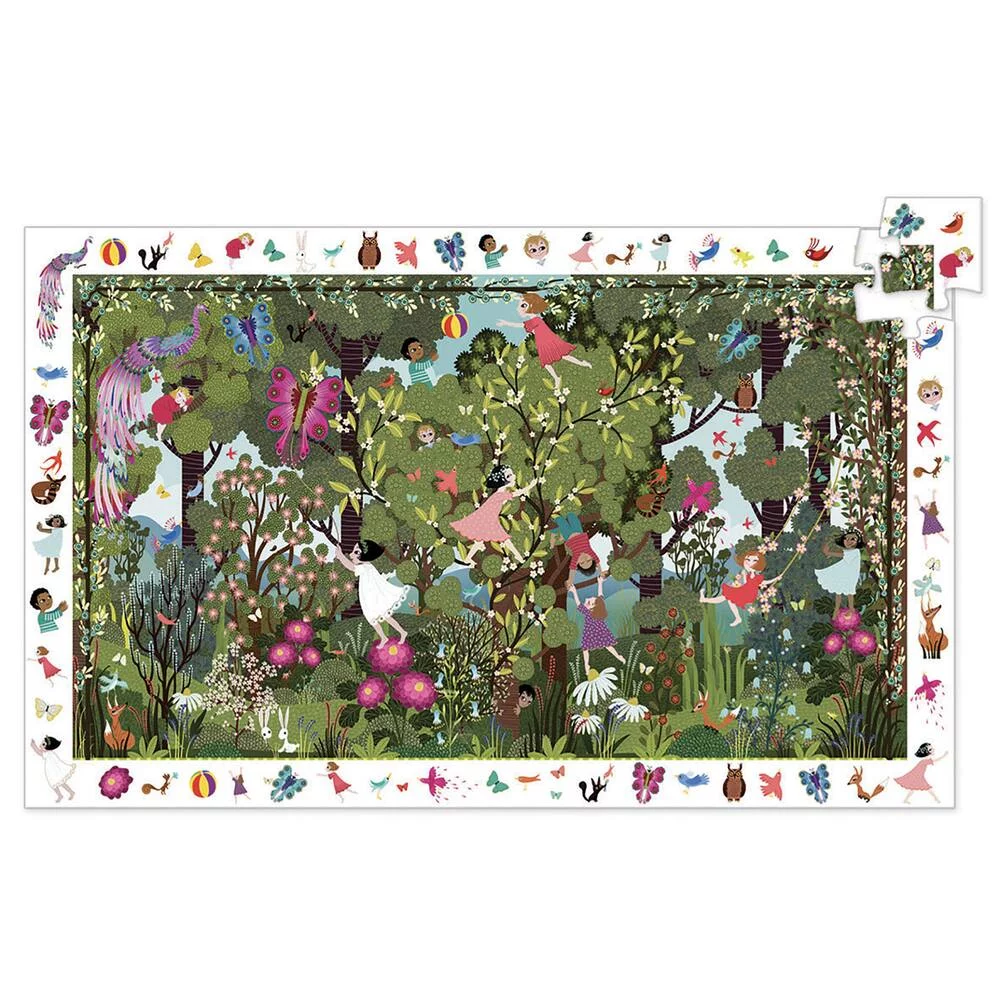 PUZZLE JEUX AU JARDIN - 100 PIECES