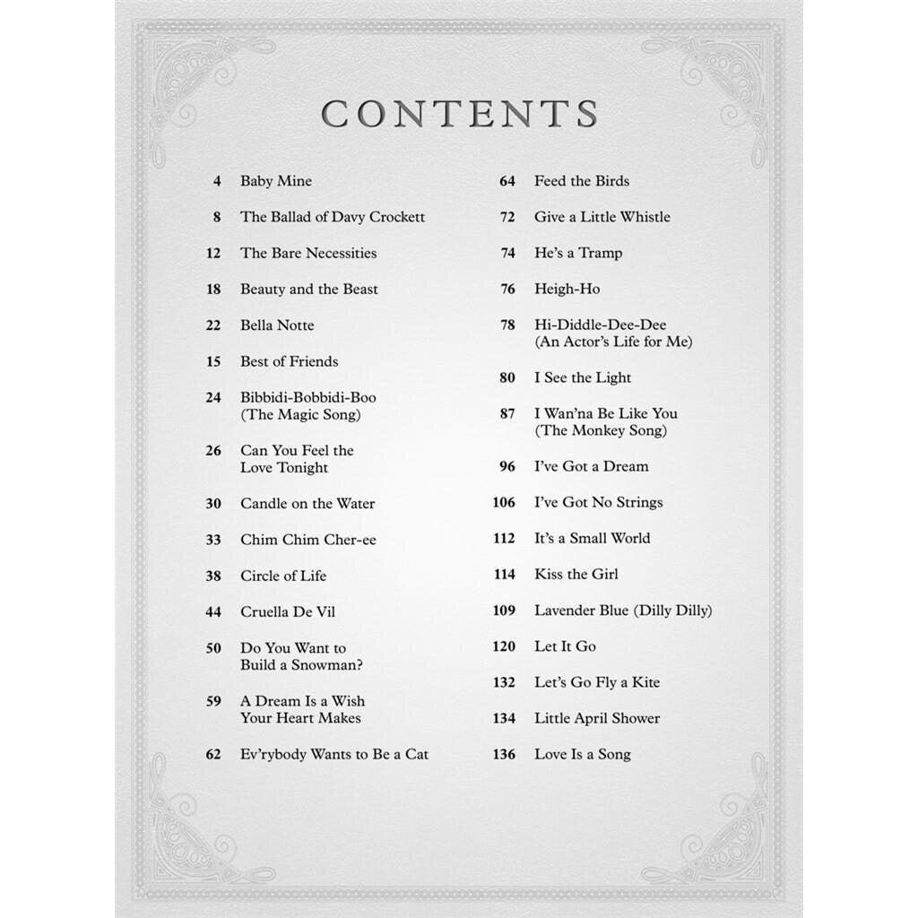 Hal Leonard The Disney Collection - 3rd Edition