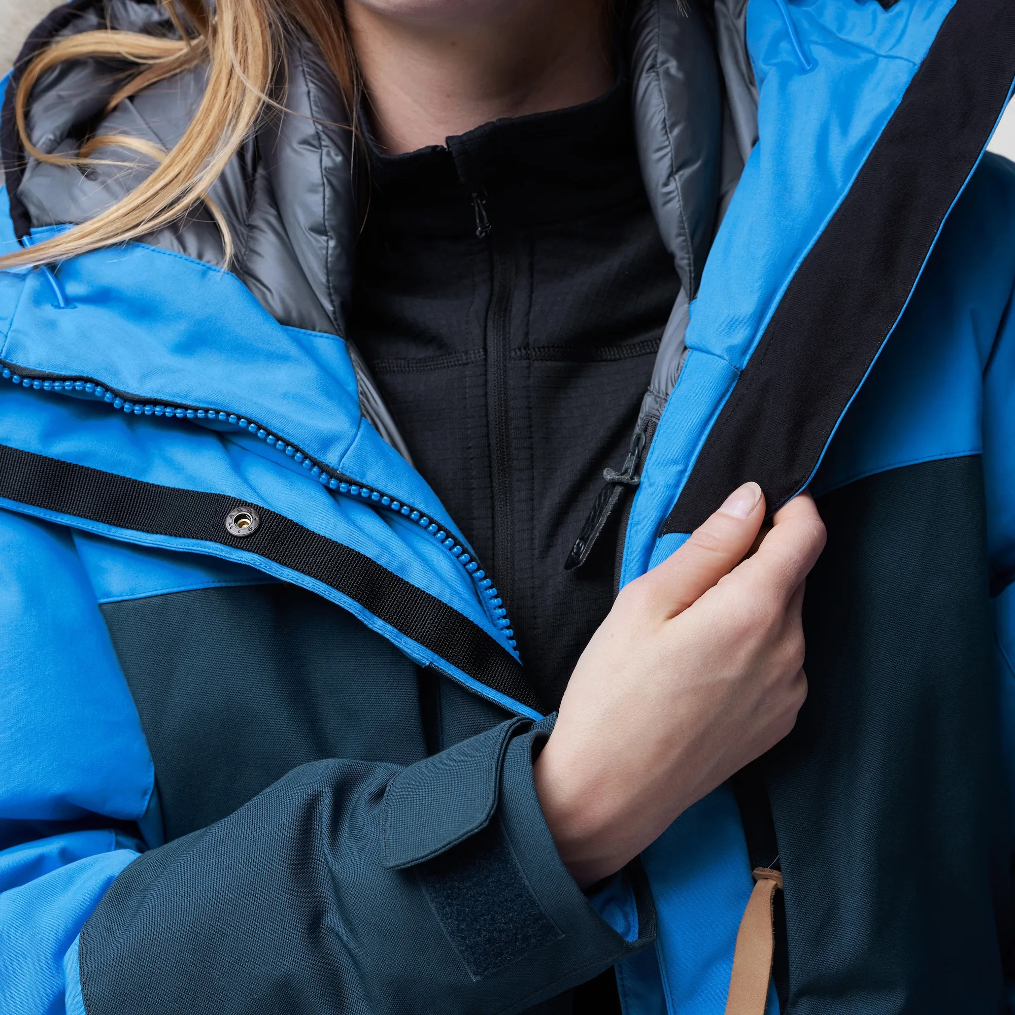 Fjällräven Polar Expedition Parka W Un Blue-Mountain Blue