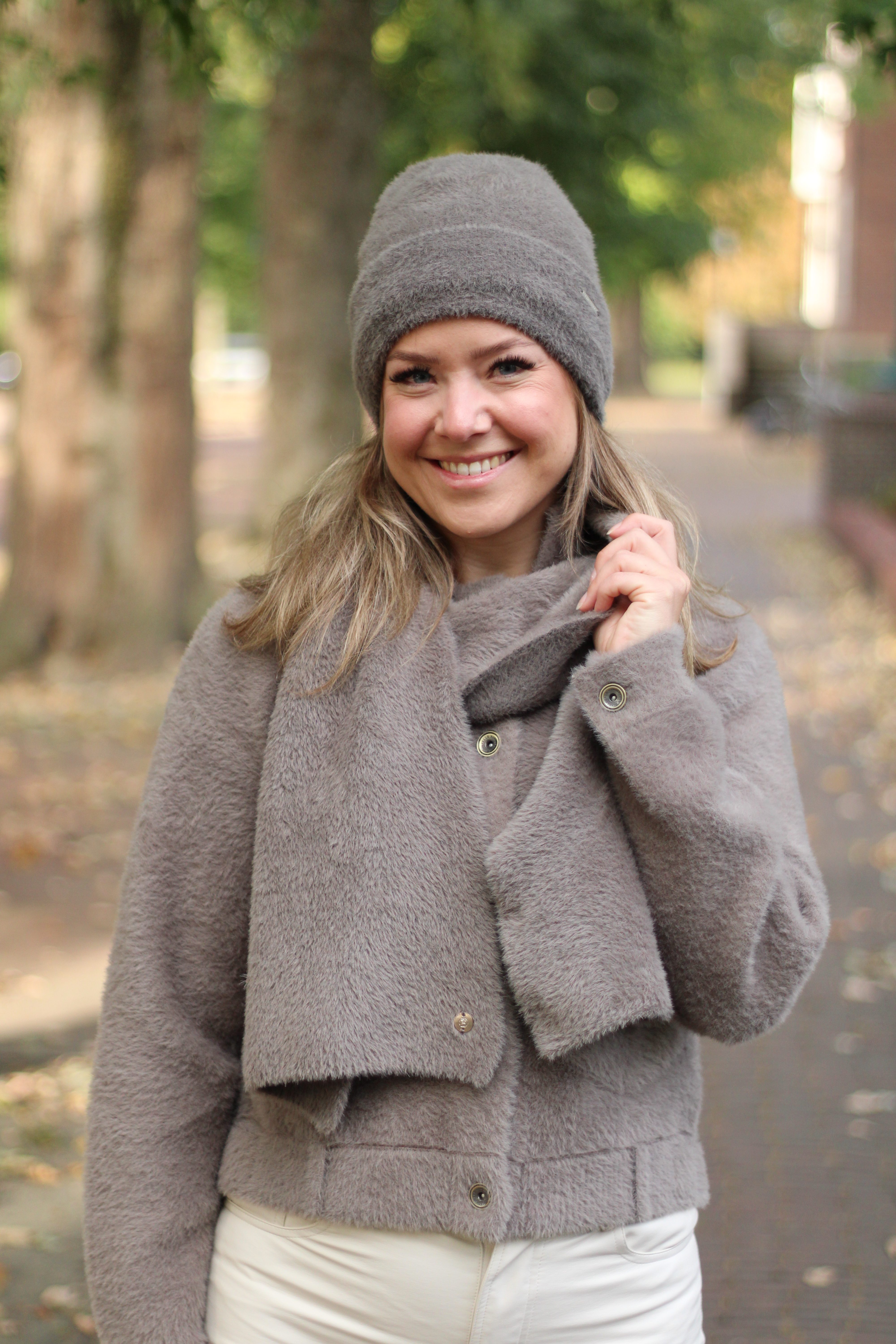 Rino & Pelle - Nadine Knitted Beanie - Taupe