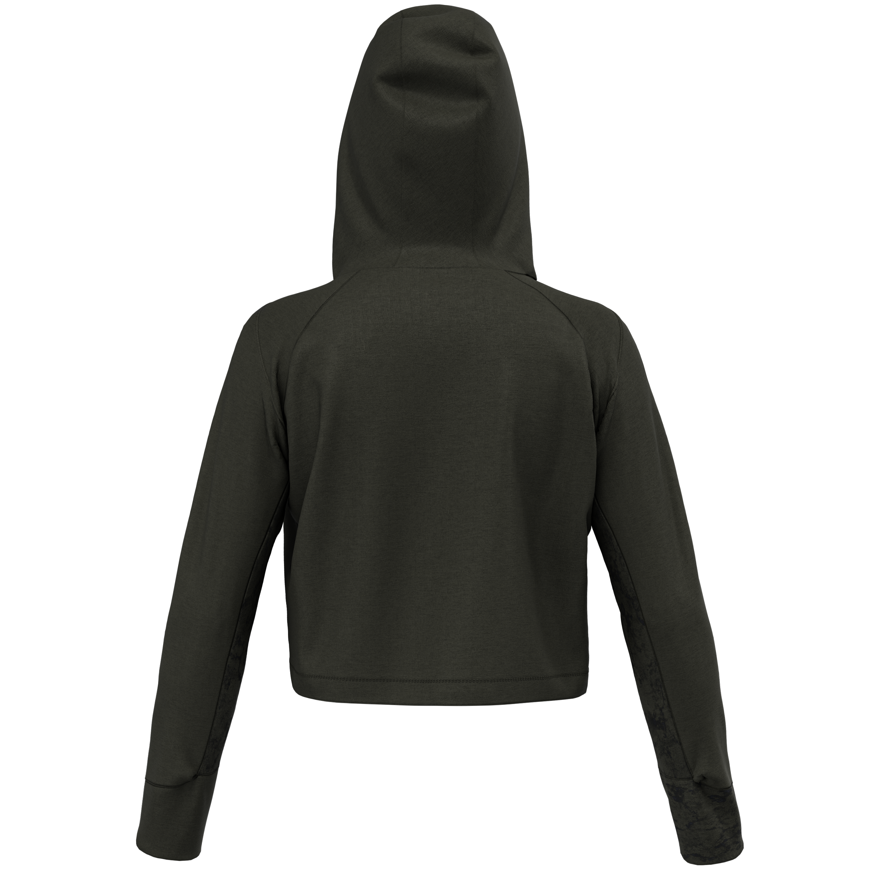 Lavaredo Hemp Cropped Kapuzenpulli Damen