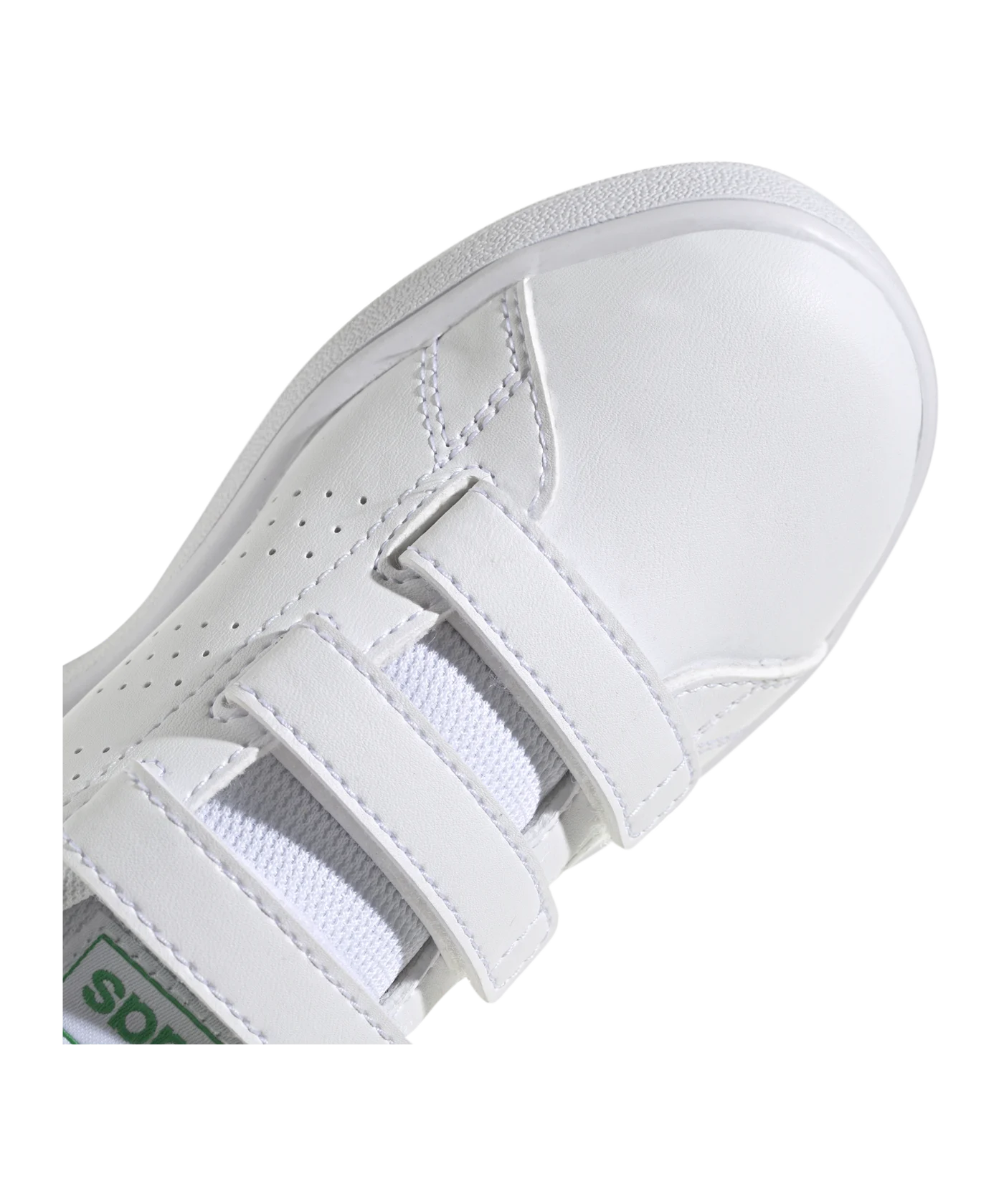 adidas Advantage Court Lifestyle Hook-and-Loop Weiss