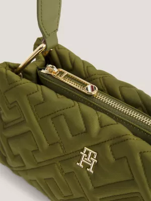 Bolsa de ombro TH Soft Matelassada com Monograma