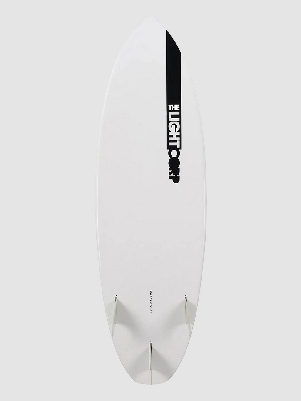 Light River 2.0 - Epoxy - Future Riversurfboard white