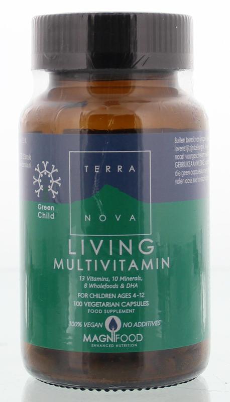 Terranova Green child living multivitmins 100 capsules