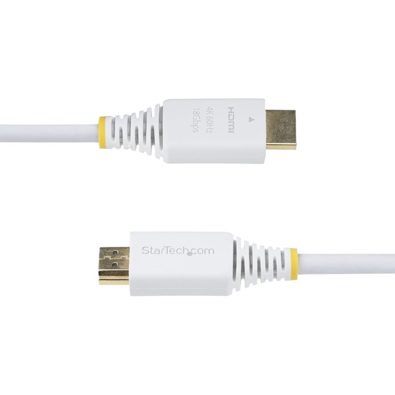 StarTech.com HDMI2-CABLE-4K60-6FW câble HDMI 1,8 m HDMI Type A (Standard) Blanc