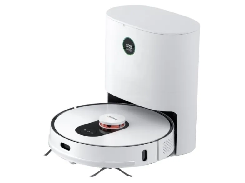 [OUTLET] - Xiaomi Roidmi Eve Plus - Hvid - 2700Pa sugestyrke- 5200 mAh batteri - Driftstid (max) 250 min - Med moppe funktion - Automatisk tømmestation - Appstyrret - Smart Home Kompatibel