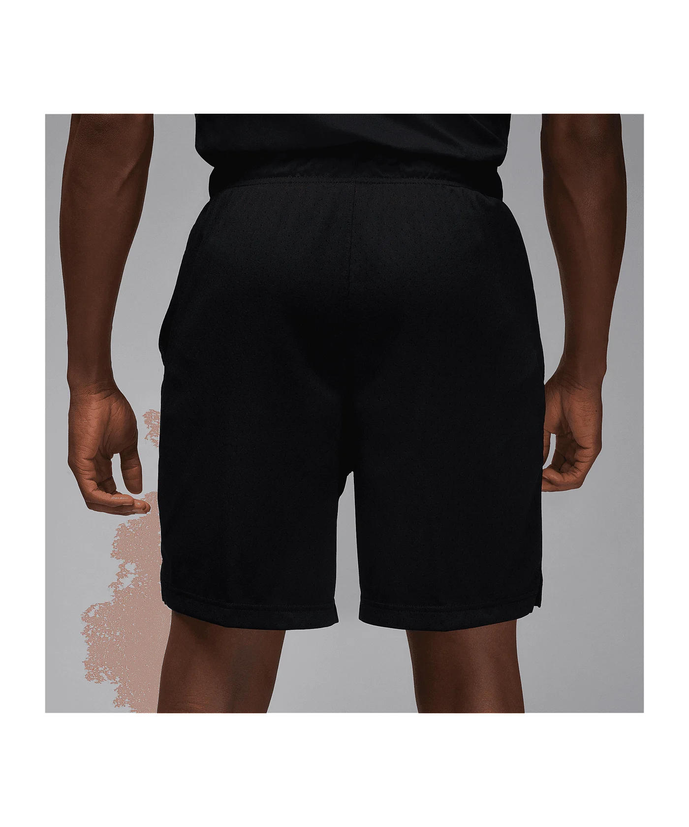 Jordan Mesh Short Schwarz Weiss F010