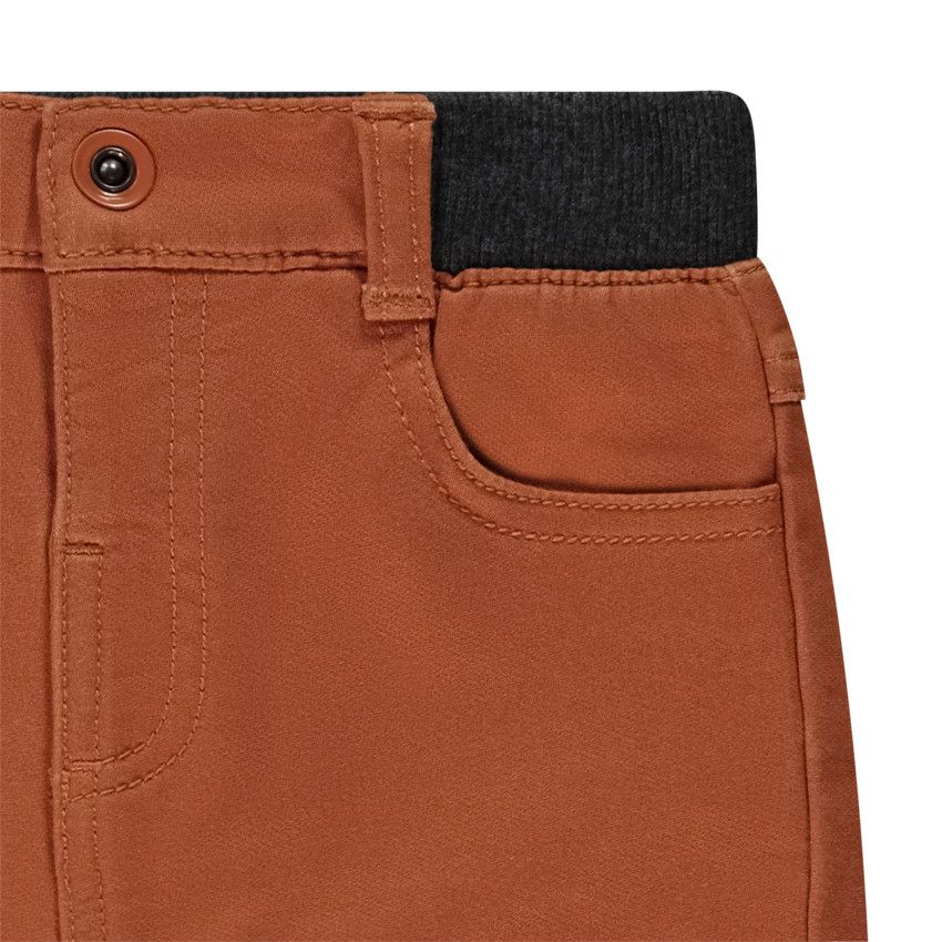Pantalon slim pour bébé garçon - Marron
