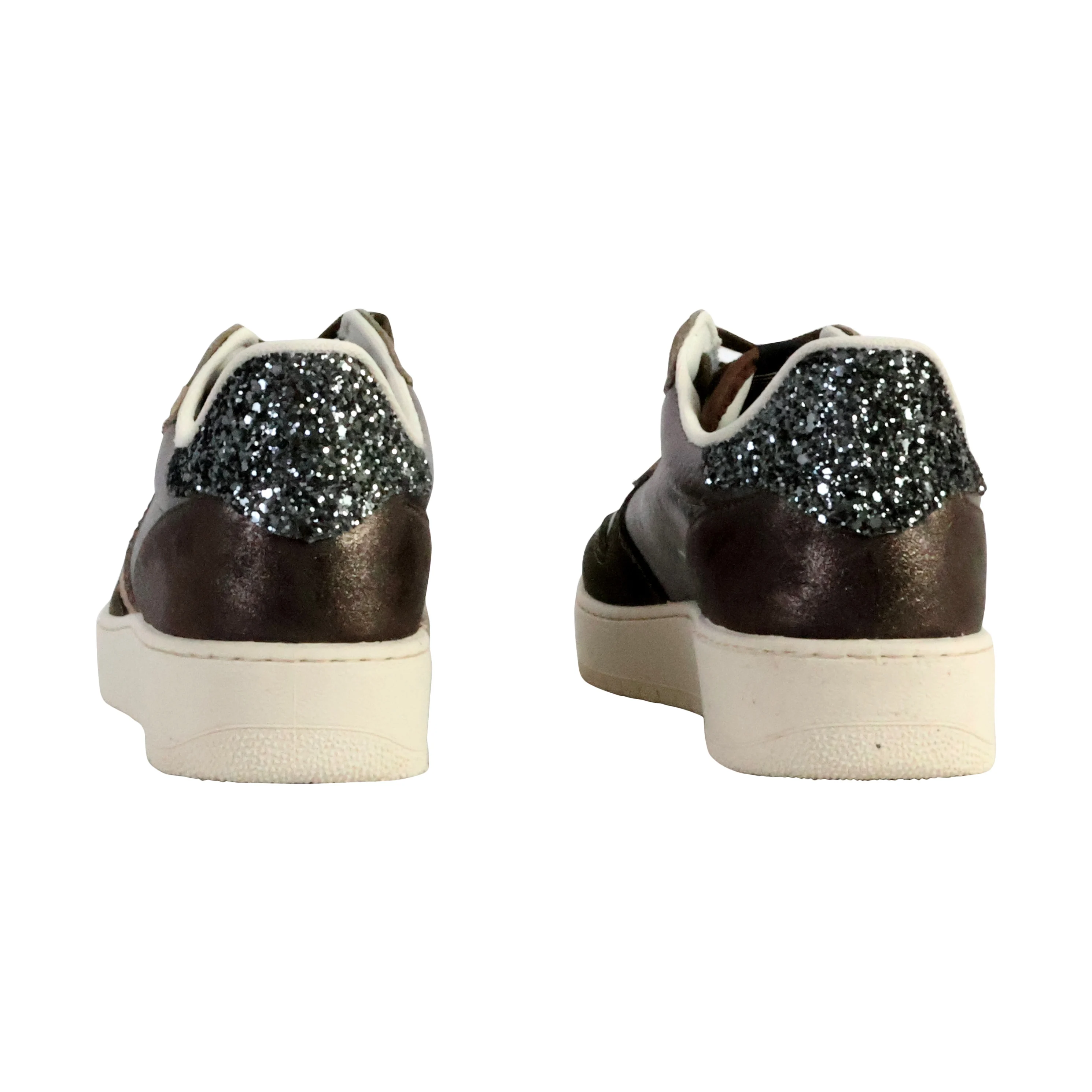 Basket cuir | Kaki