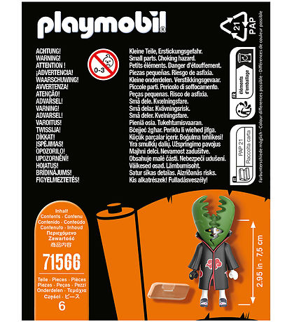 Playmobil Naruto - Zetsu - 71566 - 6 Teile