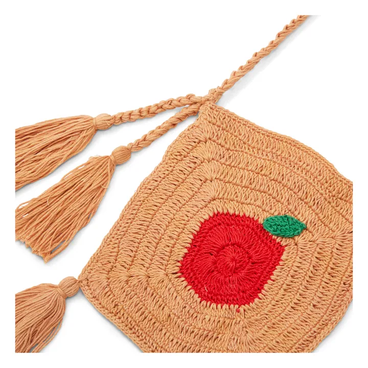 Emile et Ida Sac Crochet Fait Main Pomme | Naturel
