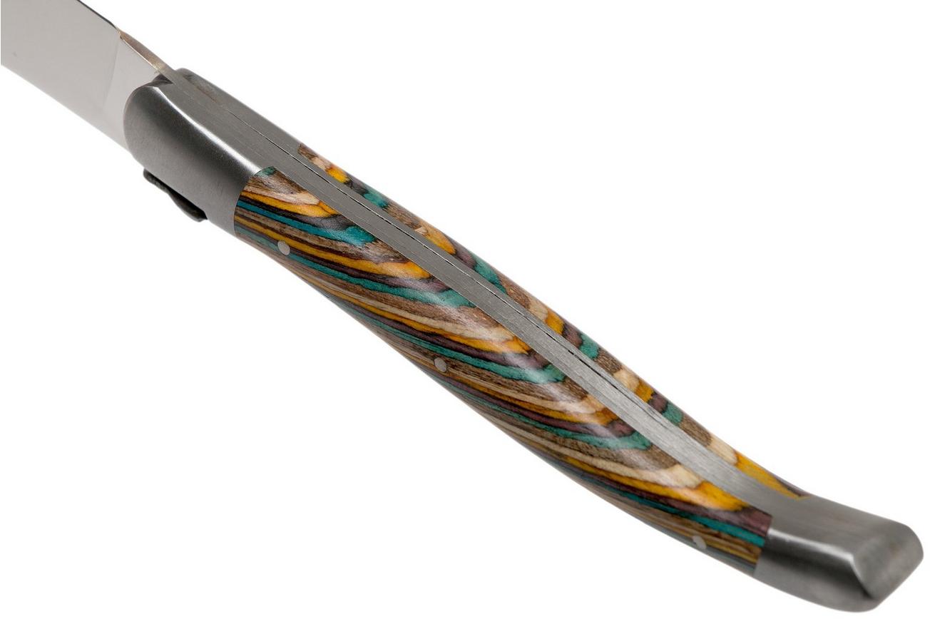 Laguiole en Aubrac Samba 62C99SADIH 6-delige steakmessenset gekleurd sambahout