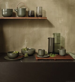 ASA Schale COPPA 6er Set 11 cm nori-grün