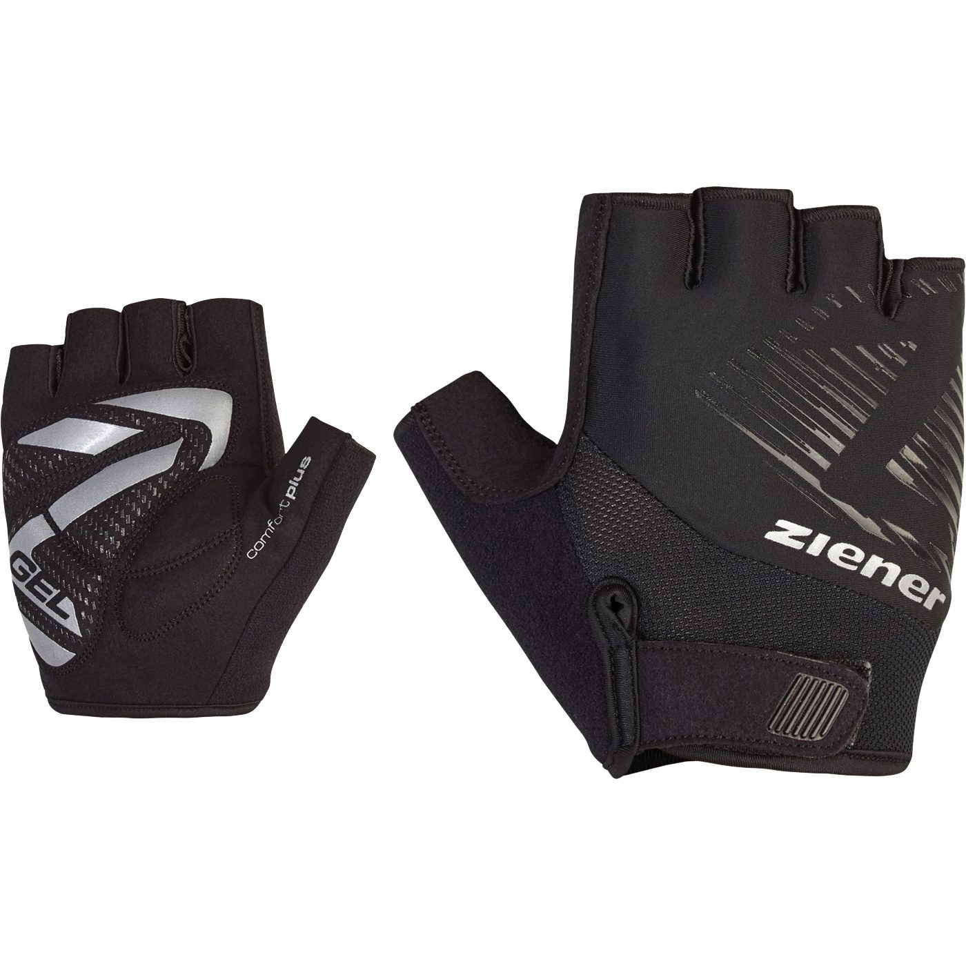 Ziener Curdt Radhandschuhe Herren schwarz