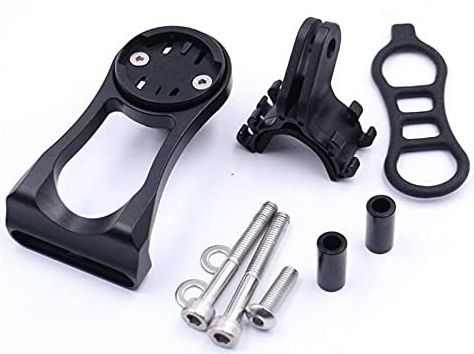 Fiets Computer Mount Adapter voor Wahoo Elemnt/Mini/Bolt/Roam - Fiets Snelheidsmeter Anti-val Beugel GPS Vaste Houder