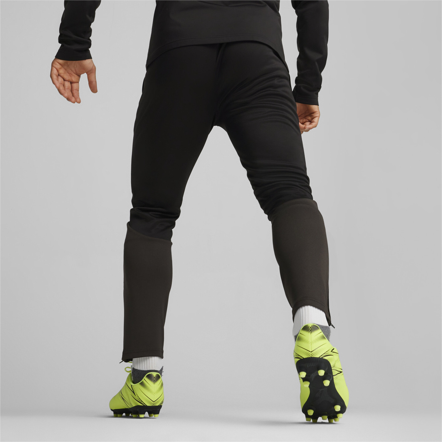 PUMA teamGOAL Trainingspak Full-Zip Grijs Zwart Wit