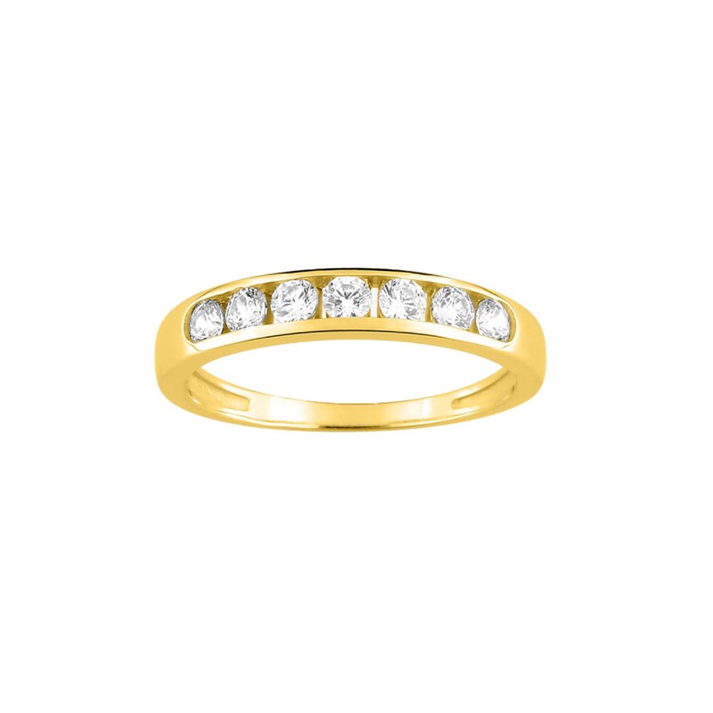 Bague Femme - Oxyde de zirconium - Or 18 Carats