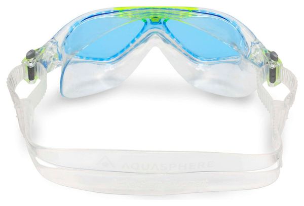 Masque de Natation Aquasphere Vista Junior Bleu Teinté/Transparent