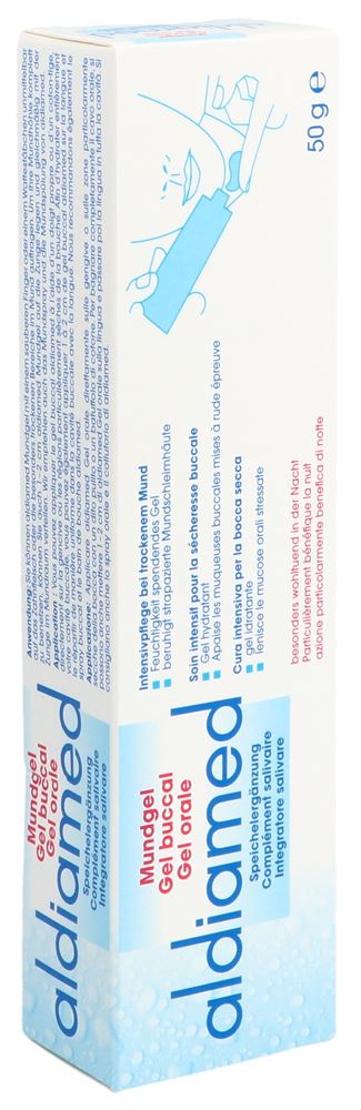 ALDIAMED Mundgel<br>50 g, Tube, Gel, und Speichelergänzung