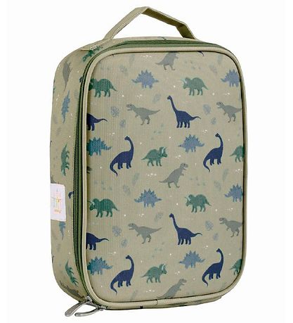 A Little Lovely Company Kühltasche - Grün m. Dinosaur