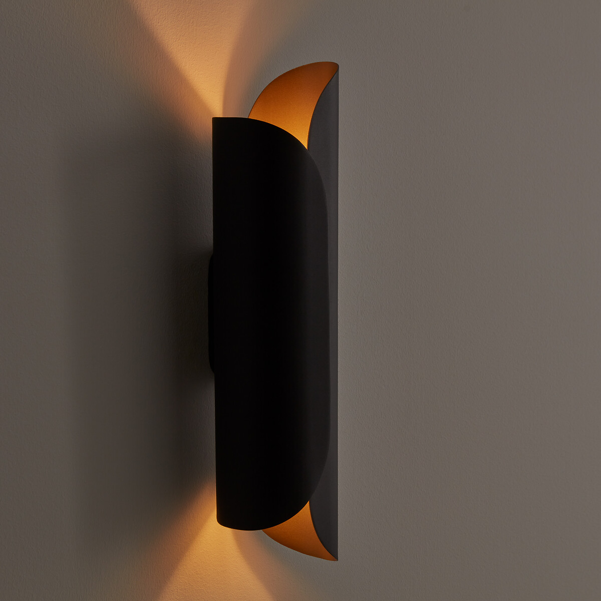 LA REDOUTE INTERIEURS<br>Candeeiro de parede de metal, Keinta