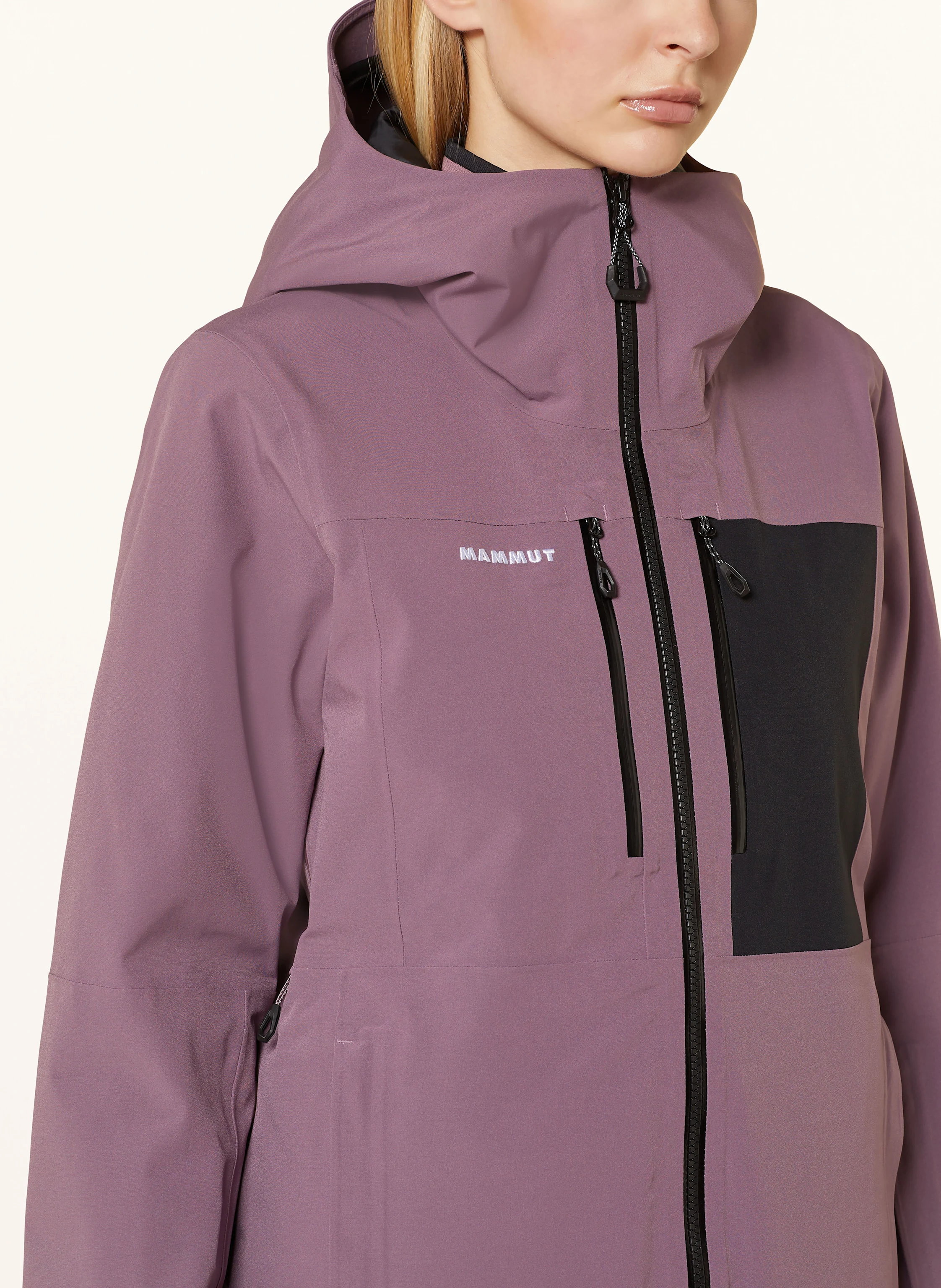 MAMMUT Gefütterte Hardshelljacke STONEY mit Kapuze
