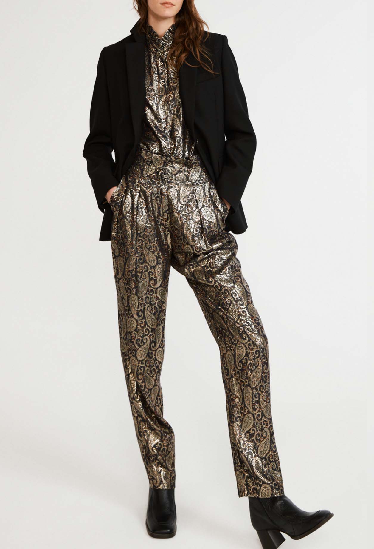 Blazer en polyester recycle