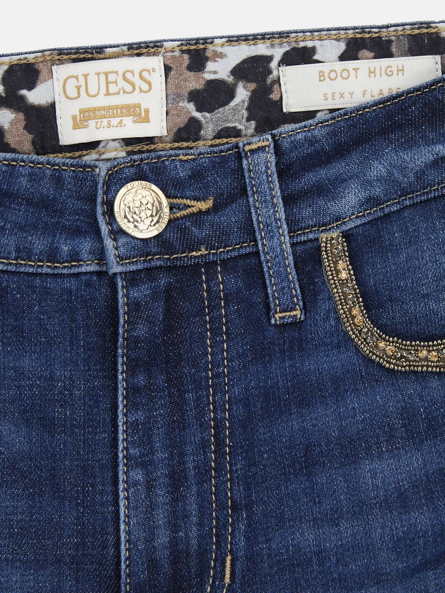 Guess| Damen Jeans SEXY FLARE High Waist Flared