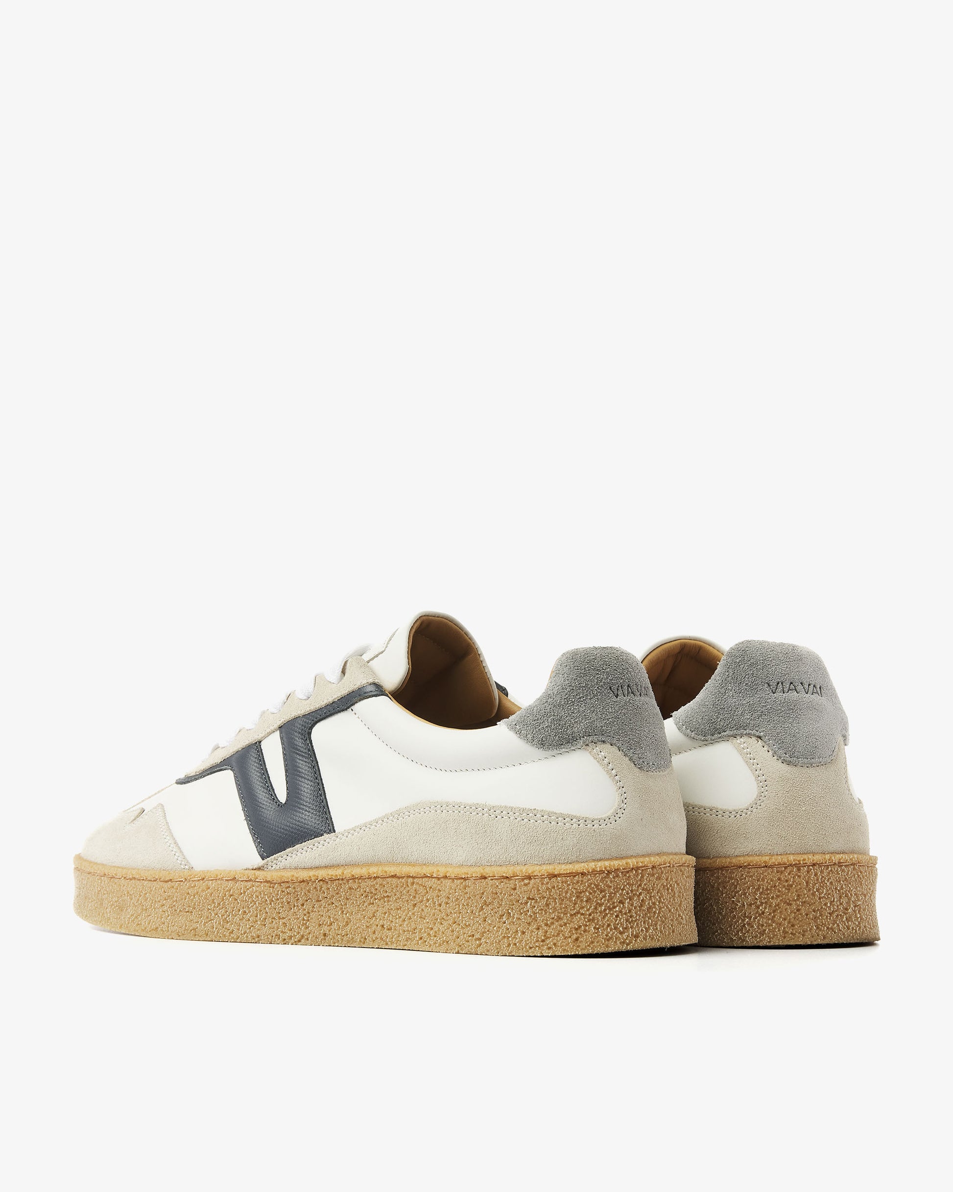 VIA VAI witte heren sneakers Zane Dexter