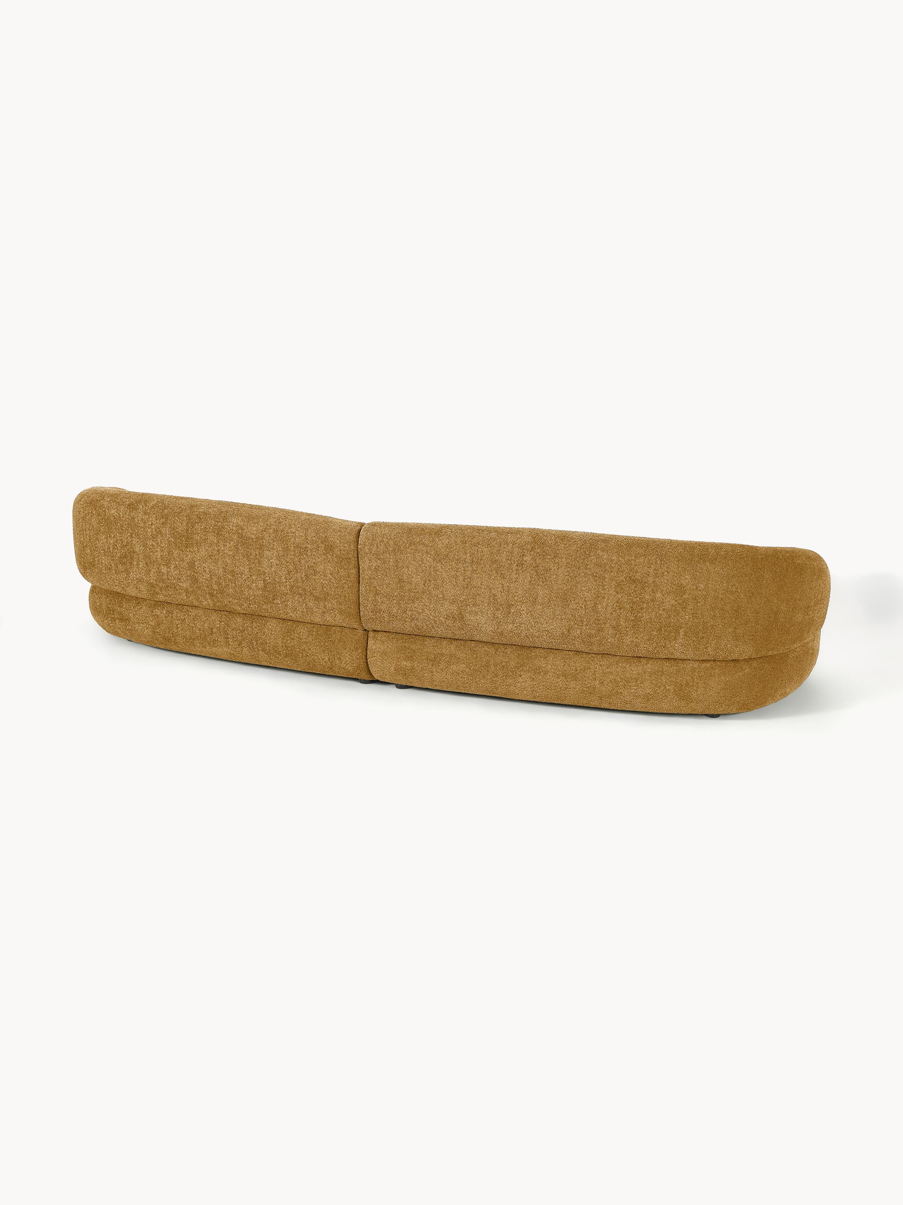 Bank Alba (4-zits) uit teddy-bouclé