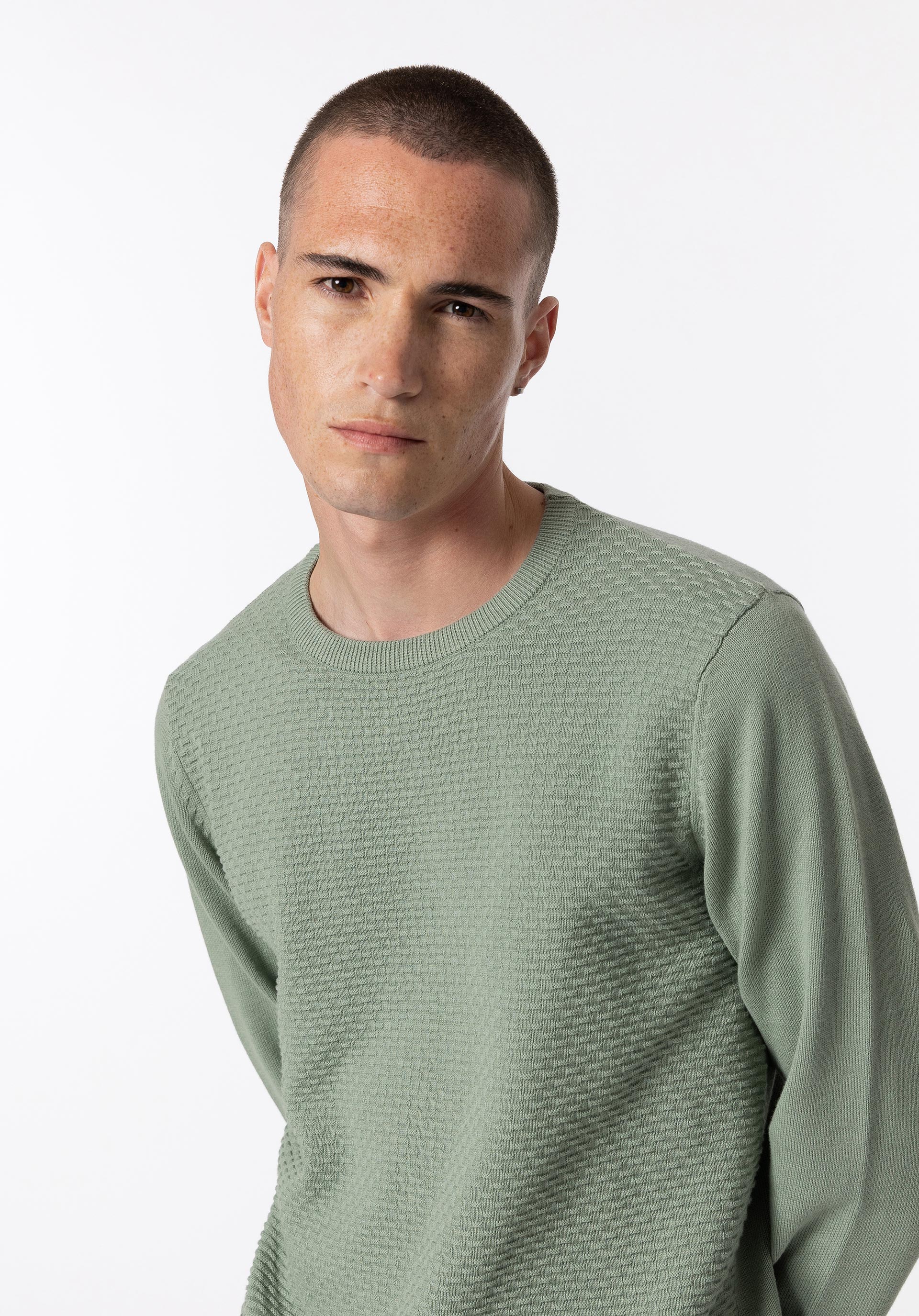 Camisola de Malha com Jacquard