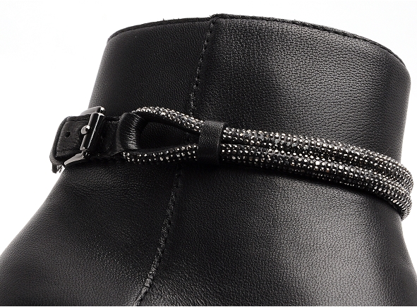 Mamzelle boots bottine talons femme ovino noir