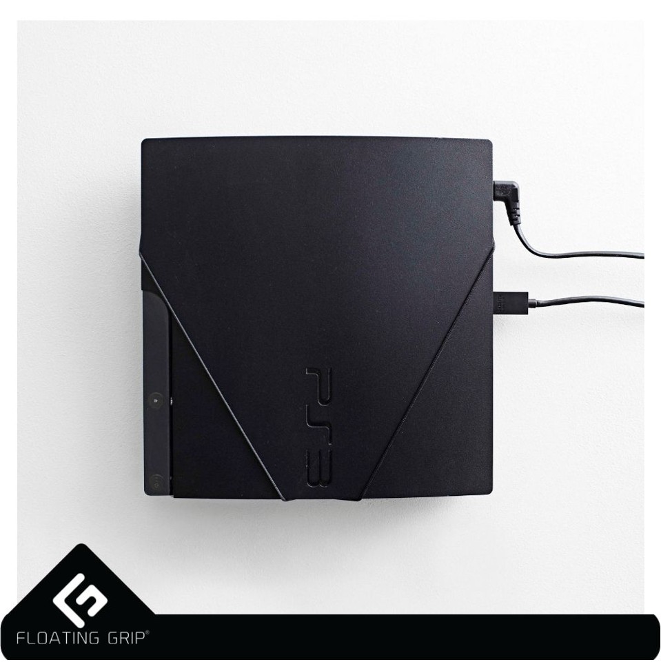 FLOATING GRIP® beslag til PS3 Slim, Sort