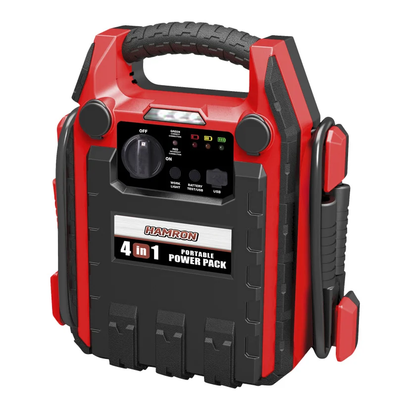 Starthjelp 4-i-1 12 V 17 Ah