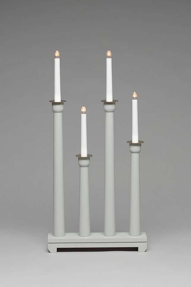 El-lysestake 4 lys tre 59 cm