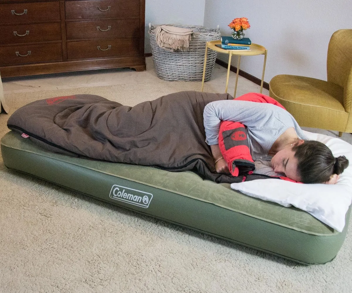 Coleman Maxi Comfort Bed Single Green