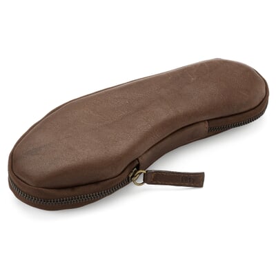 Damen-Reisepantoffel Leder, Braun