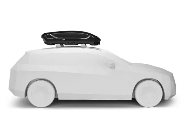 Thule Motion 3 M, 400 L, Hårdt biltag, Tag beslag, Sort