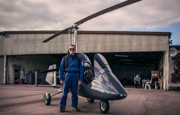 Tragschrauber Rundflug Augsburg