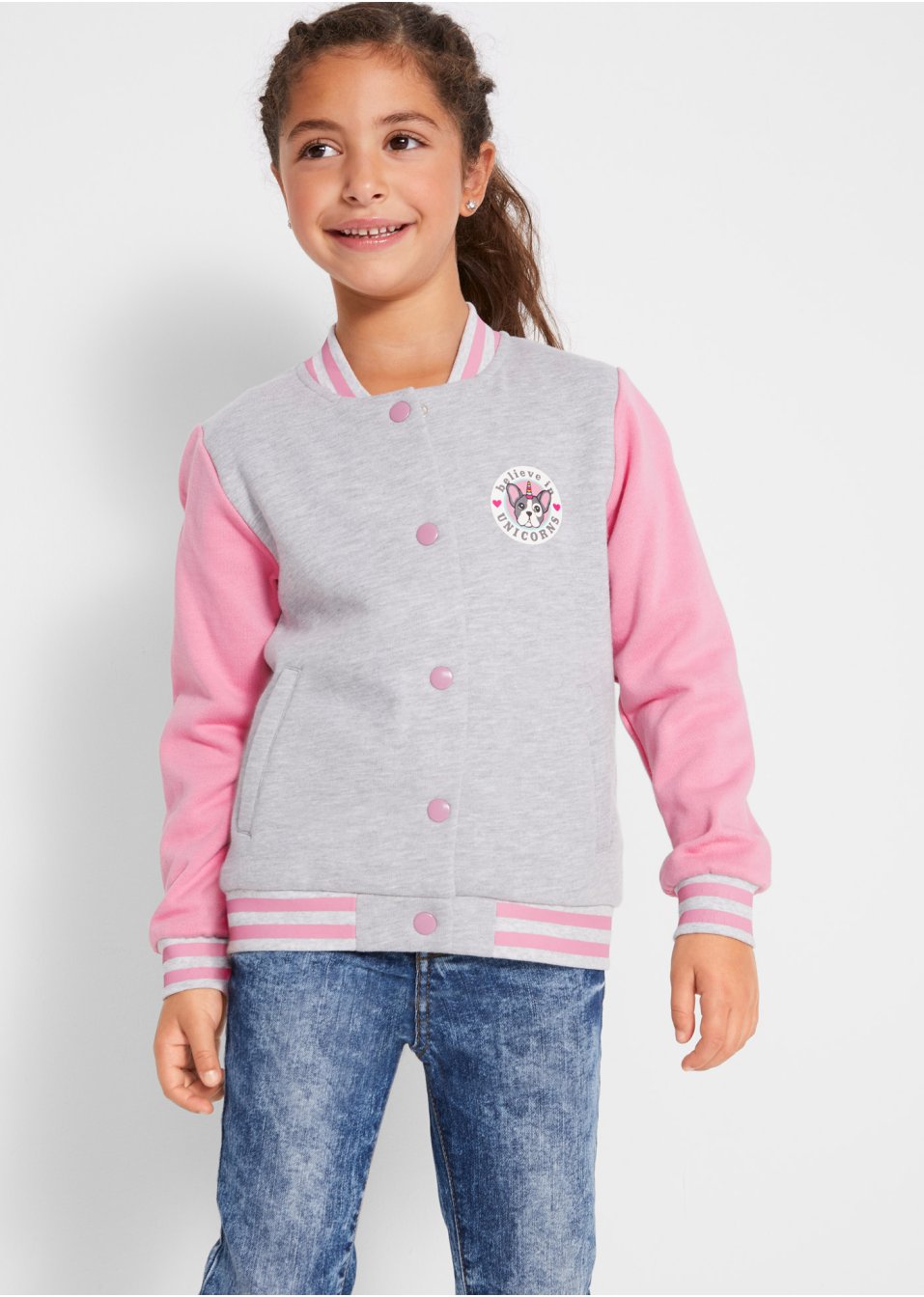 Gilet sweat style Teddy fille