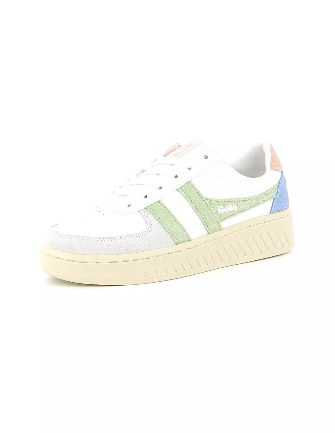 GOLA SLAM TRIDENT - Baskets WhiteGreenPearlPink