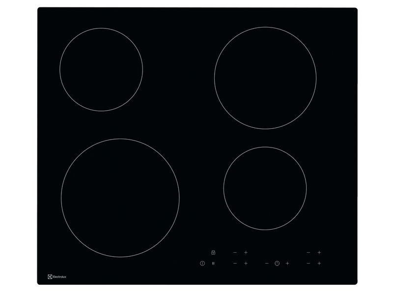 Electrolux Glaskeramik-Kochfeld GK58TCO Glaskeramik-Kochplatte