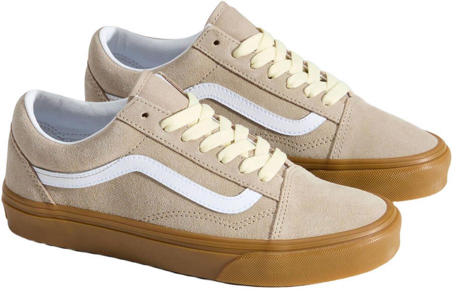Vans Old Skool Gum Aluminum Suede Unisex