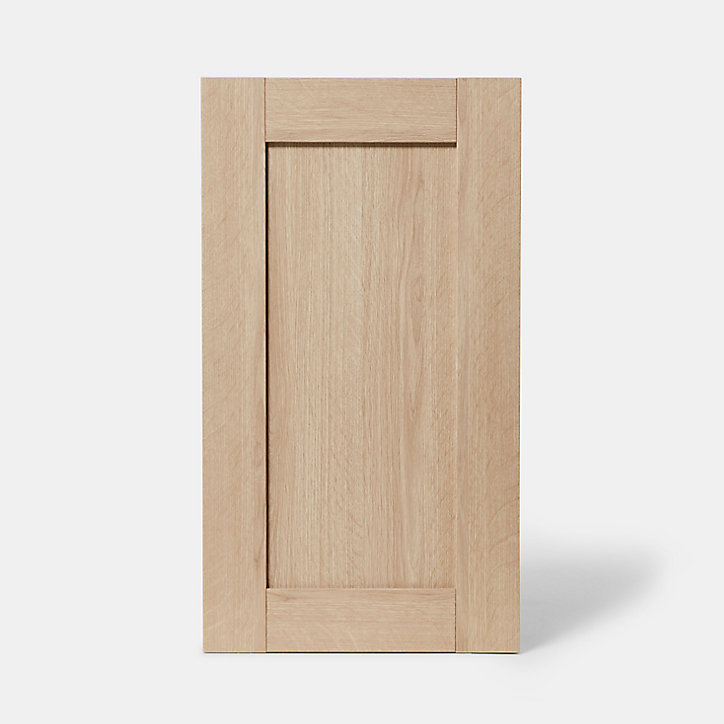 Porte de meuble de cuisine Alpinia décor chêne mat l. 40 cm x H. 72 cm GoodHome