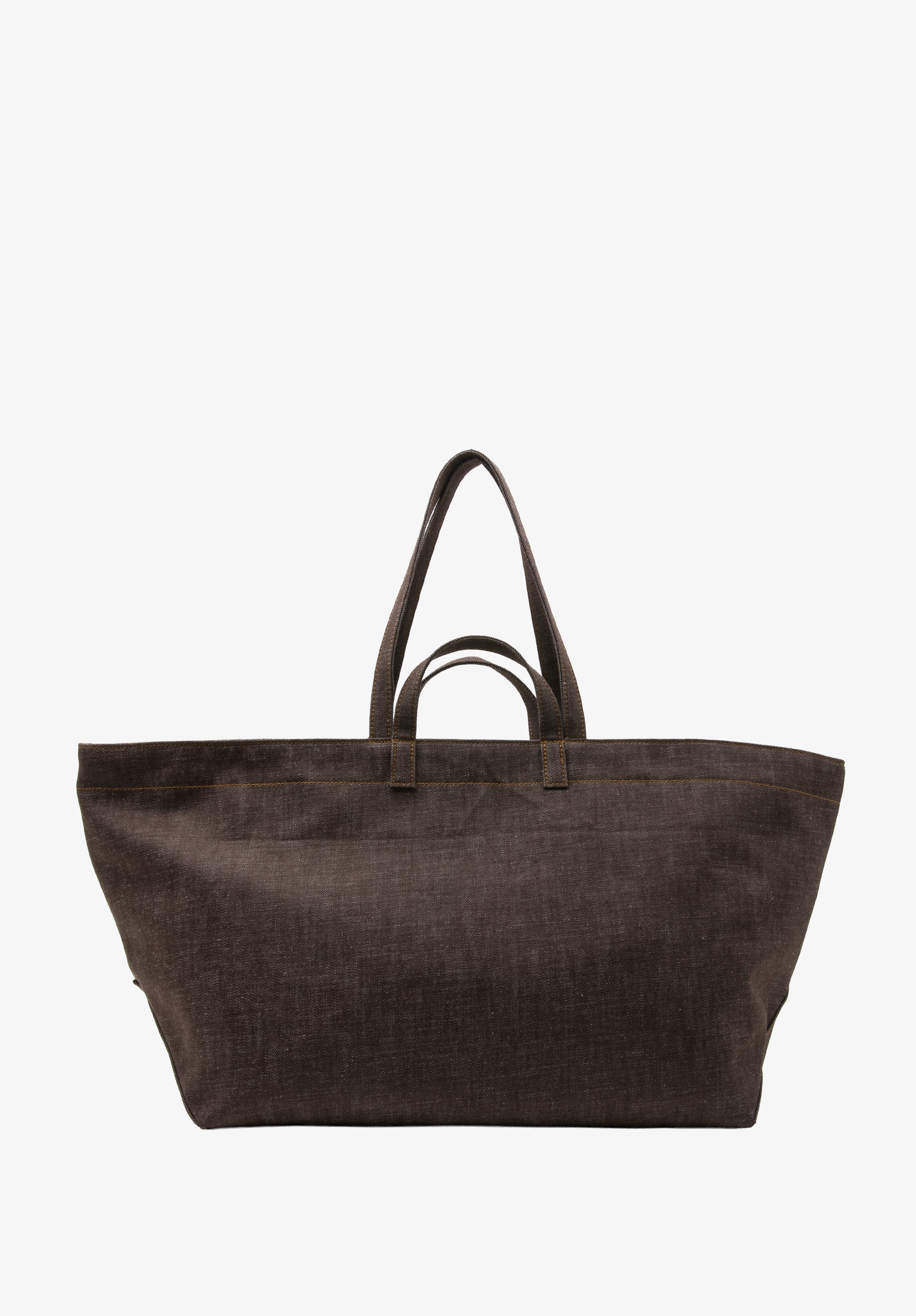 Sac Le Drummer Toile Small - Marron fonce