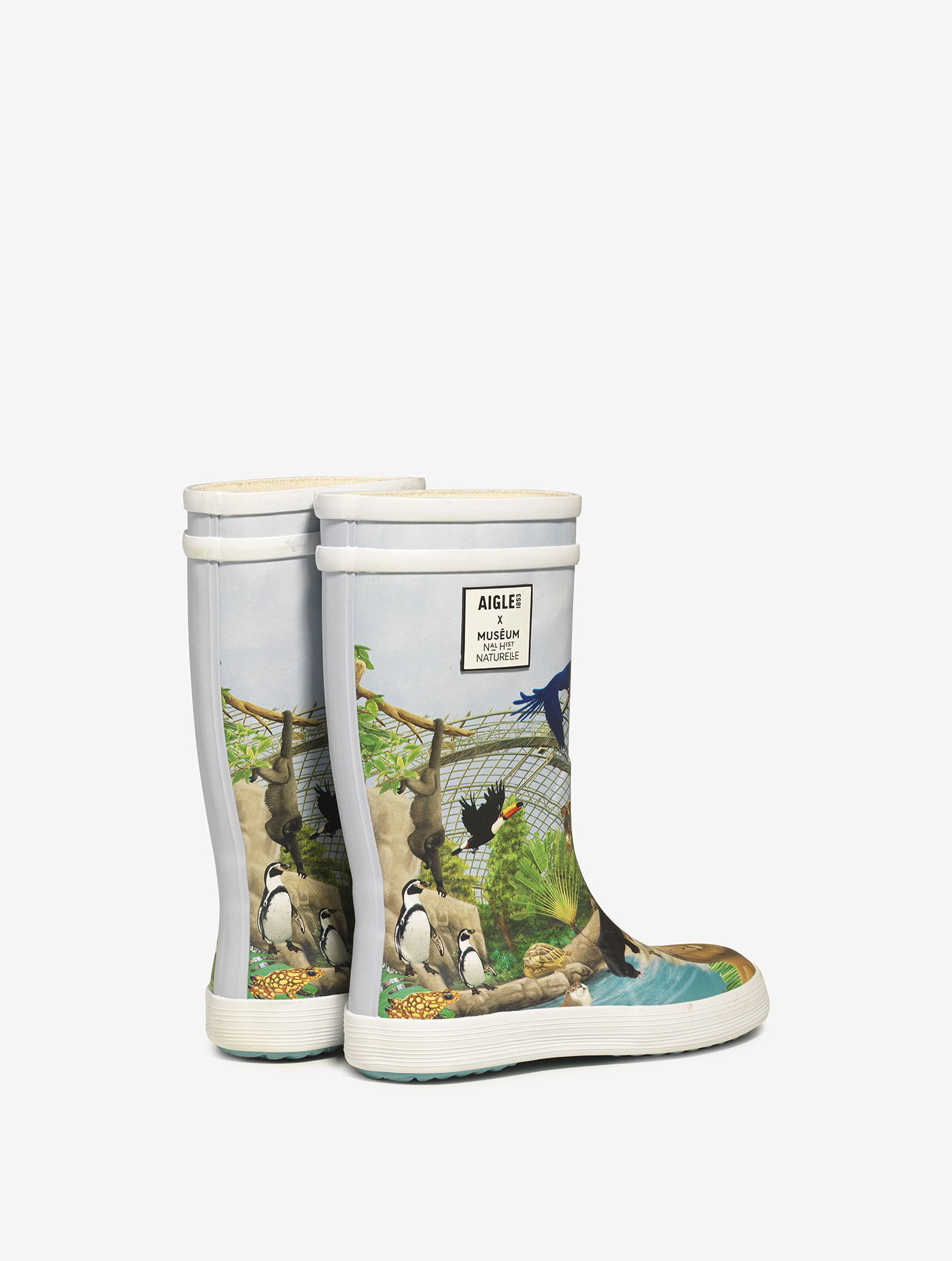 L'iconique botte enfant, en version imprimée ZOO