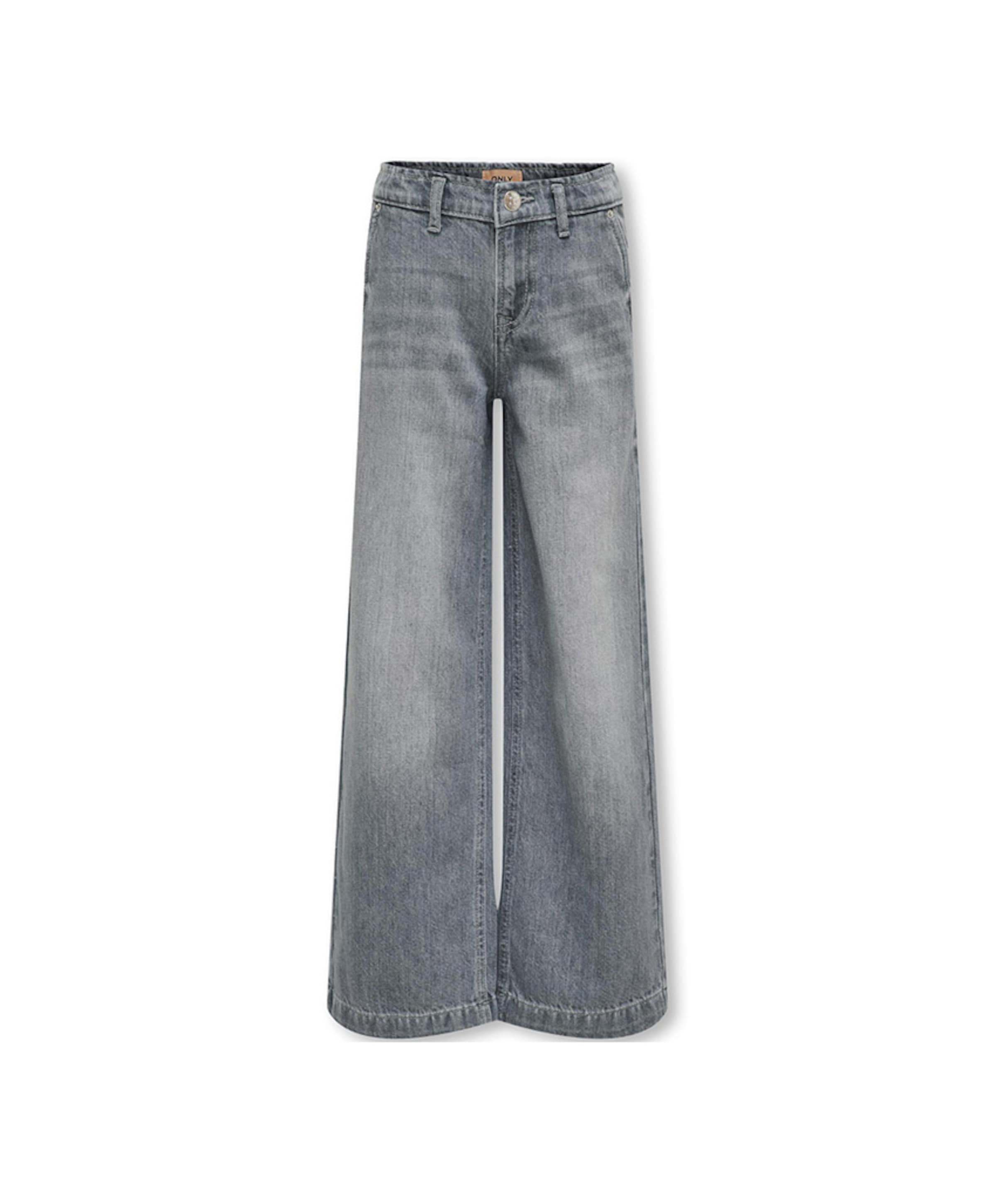 Only KOGCOMET WIDE LEG DNM MAT624 meisjes jeans grijs