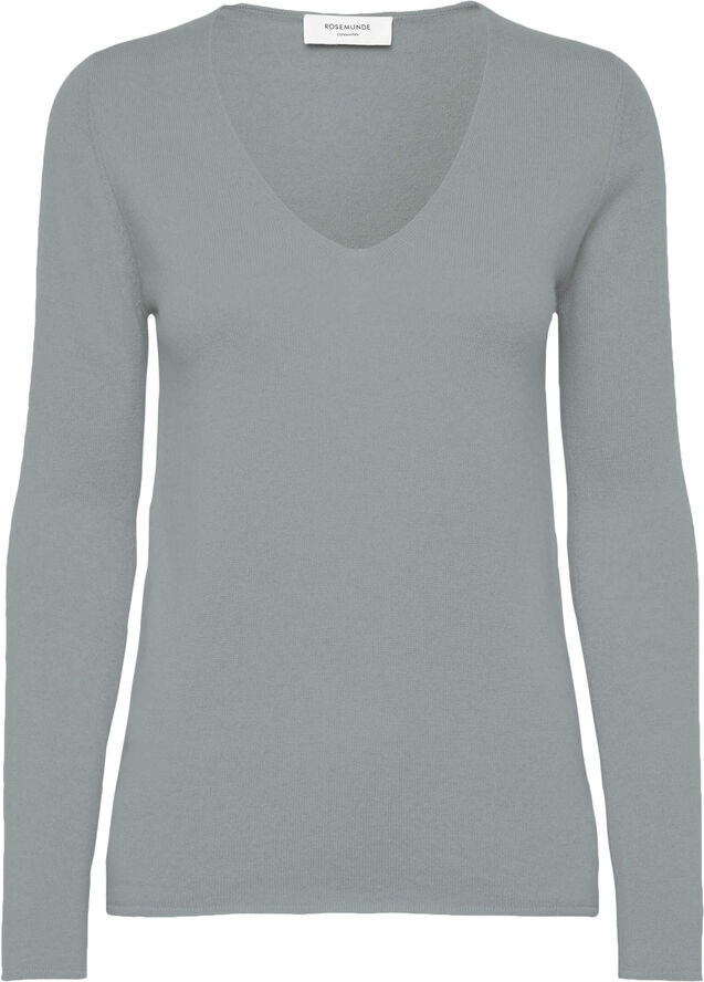 Rosemunde Wool & cashmere V-neck Blå